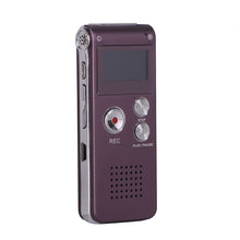 Load image into Gallery viewer, Multifunctional Rechargeable 8GB 650HR Digital Audio Voice Recorder Dictaphone MP3 Player
