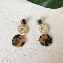 Load image into Gallery viewer, Multiple  Korea Handmade Bamboo Braid Pendant Drop Earrings New Fashion Rattan Weave Vine Knit Long Earrings For Women Girl
