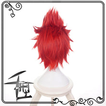 Load image into Gallery viewer, My Boku No Hero Academy Eijirou Kirishima Eijiro Red Short Heat Resistant Wig Cosplay Wig + Cap
