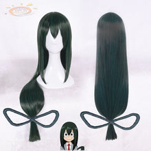 Load image into Gallery viewer, My Hero Academia Cosplay Wig Ochako Uraraka Short Brown Bob Heat Resistant Baku no Hero Cosplay Costume Hollowen Cos Wig
