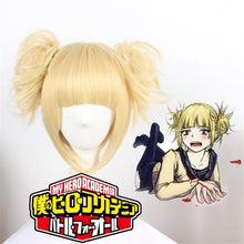 Load image into Gallery viewer, My Hero Academia Cosplay Wig Ochako Uraraka Short Brown Bob Heat Resistant Baku no Hero Cosplay Costume Hollowen Cos Wig
