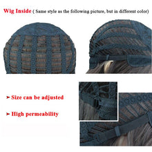 Load image into Gallery viewer, My Hero Academia Tamaki Amajiki Dark Blue Short Wig Cosplay Costume Boku no Hero Academia Synthetic Hair Men Women Party Wigs
