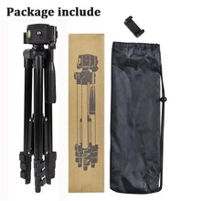 Load image into Gallery viewer, Phone Tripod Stand 40inch Universal Photography for Gopro iPhone Samsung Xiaomi Huawei Phone Aluminum Travel Tripode Par
