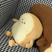 Load image into Gallery viewer, NEW Cute Happy/Sad toast Plush Toy Plush Pillow Gift With Sleeping Baby Stuffed Sofa Back Cushion Children Baby Birthday Present
