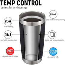 Load image into Gallery viewer, Stainless Steel Thermal Mug Beer Cups Thermos For Tea Coffee Water Bottle Vacuum Insulated Leakproof With Lids Drinkware
