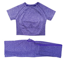 Load image into Gallery viewer, Yoga Set Workout Shirts Sport Pants Bra Gym Clothing Short For Women

