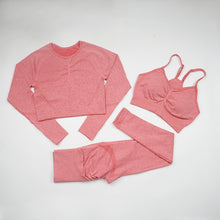 Load image into Gallery viewer, Yoga Set Women Workout Sportswear Gym Clothing Leggings+ Bra Sports Suits
