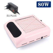 Load image into Gallery viewer, Nail Dust Collector Fan Vacuum Cleaner Manicure Machine Tools With Filter Strong Power Nail Art Tool Nail Vacuum Cleaner
