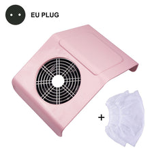 Load image into Gallery viewer, Nail Dust Collector Fan Vacuum Cleaner Manicure Machine Strong Suction Powerful Nail Art Tool Nail Vacuum Cleaner for Manicure
