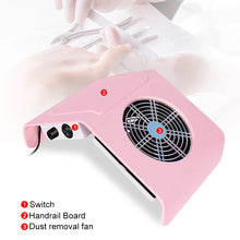 Load image into Gallery viewer, Nail Dust Collector Fan Vacuum Cleaner Manicure Machine Strong Suction Powerful Nail Tool Nail Vacuum Cleaner for Manicure
