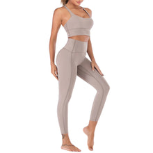 Load image into Gallery viewer, Yoga Set Tops And Leggings Set Fitness Suit For Women
