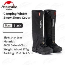 Load image into Gallery viewer, Outdoor Hiking Snow Legging Gaiters Climbing Winter Snow Shoes Cover Windproof Waterproof Hiking Skiing Climbing
