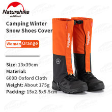 Load image into Gallery viewer, Outdoor Hiking Snow Legging Gaiters Climbing Winter Snow Shoes Cover Windproof Waterproof Hiking Skiing Climbing
