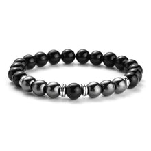 Load image into Gallery viewer, Natural Tiger Eye Beads Bracelet For Women Health Care Hematite Stretch Bracelets Men charm Fashion Jewelry charm bracelet men
