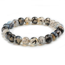 Load image into Gallery viewer, Natural Stone Lava Matte Hematite Beads Bracelet Fashion Charm Buddha Prayer Bracelets For Men Women Yoga Jewelry Gifts pulseras
