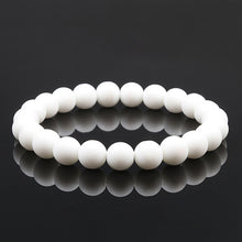 Load image into Gallery viewer, Natural Stone Lava Matte Hematite Beads Bracelet Fashion Charm Buddha Prayer Bracelets For Men Women Yoga Jewelry Gifts pulseras
