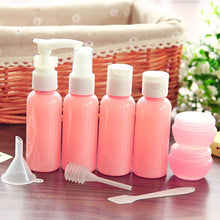 Load image into Gallery viewer, Refillable Travel Bottles Set Package Cosmetics Bottles Plastic Pressing Spray Bottle Makeup Tools Kit For Travel

