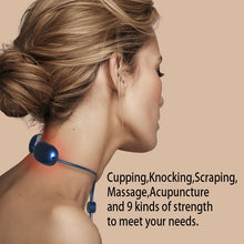 Load image into Gallery viewer, Neck Massage Intelligent Portable Pulse 4D Cordless Trigger Point Deep Tissue Massager with Use at Home Office Outdoor Car
