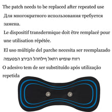 Load image into Gallery viewer, Neck Rechargeable Massager Electric Neck Massage EMS Cervical Vertebra Massage Patch for Muscle Pain Relief,Support Dropshipping
