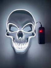 Load image into Gallery viewer, Neon Mask Led Light Up Party Masks The Purge Election Year Great Funny Mask Festival Cosplay Costume Supplies Glow Dark Skeleton
