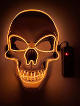 Load image into Gallery viewer, Neon Mask Led Light Up Party Masks The Purge Election Year Great Funny Mask Festival Cosplay Costume Supplies Glow Dark Skeleton
