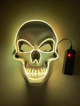 Load image into Gallery viewer, Neon Mask Led Light Up Party Masks The Purge Election Year Great Funny Mask Festival Cosplay Costume Supplies Glow Dark Skeleton
