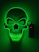 Load image into Gallery viewer, Neon Mask Led Light Up Party Masks The Purge Election Year Great Funny Mask Festival Cosplay Costume Supplies Glow Dark Skeleton
