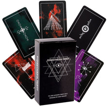 Load image into Gallery viewer, Neon Moon Tarot Deck - Pocket Size with Tuck Box Tarot Cards for Fate Divination Board Game Tarot and A Variety of Tarot Options
