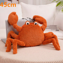 Load image into Gallery viewer, New 22/60cm Funny Doll Intresting Simulation Sea Anime Red Lobster Crab Stuffed Short Hair Plush Toy Birthday Gifts For Kids
