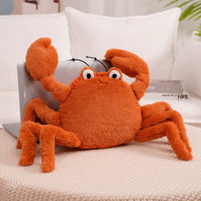 Load image into Gallery viewer, New 22/60cm Funny Doll Intresting Simulation Sea Anime Red Lobster Crab Stuffed Short Hair Plush Toy Birthday Gifts For Kids
