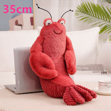 Load image into Gallery viewer, New 22/60cm Funny Doll Intresting Simulation Sea Anime Red Lobster Crab Stuffed Short Hair Plush Toy Birthday Gifts For Kids
