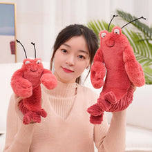 Load image into Gallery viewer, New 22/60cm Funny Doll Intresting Simulation Sea Anime Red Lobster Crab Stuffed Short Hair Plush Toy Birthday Gifts For Kids
