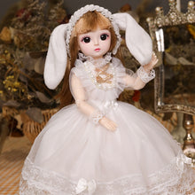 Load image into Gallery viewer, New 30cm 1/6 BJD Doll Little Girl Cute Dress 21 Removable Joint Doll Princess Beauty Makeup Doll Fashion Dress DIY Toy Gift Girl

