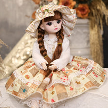Load image into Gallery viewer, New 30cm 1/6 BJD Doll Little Girl Cute Dress 21 Removable Joint Doll Princess Beauty Makeup Doll Fashion Dress DIY Toy Gift Girl

