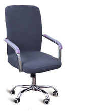Load image into Gallery viewer, 9 Colors Modern Spandex Computer Chair Cover Polyester Elastic Fabric Office Chair Cover Easy Washable Removeable
