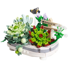Load image into Gallery viewer, New Bouquet Potted Building Blocks Plant Cherry Tree Succulent Potted DIY Assembled Model Building Blocks Children's Toy Gift
