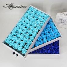 Load image into Gallery viewer, 4.5cm Cheap Soap Rose Heads beauty Wedding Valentine's Day Gift Wedding Bouquet Home Decoration Hand Flower Art 26 color
