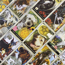 Load image into Gallery viewer, New Dog Tarot Cards Tarot Deck Full English Board Game Party Family Playing Cards Oracle Cards Card Game
