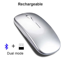 Load image into Gallery viewer, Dual Mode Bluetooth 5.0 Wireless Slim Mouse Gaming Pc Mini Laptop  Usb Computer Accessories Desktop
