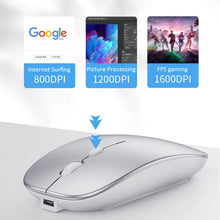 Load image into Gallery viewer, Dual Mode Bluetooth 5.0 Wireless Slim Mouse Gaming Pc Mini Laptop  Usb Computer Accessories Desktop
