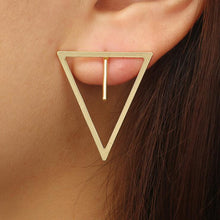Load image into Gallery viewer, Earrings Fashion Simple Stud Earrings Personality Trend After The Triangle Earrings Wholesale Selling Women's Earrings
