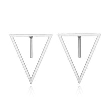 Load image into Gallery viewer, Earrings Fashion Simple Stud Earrings Personality Trend After The Triangle Earrings Wholesale Selling Women's Earrings
