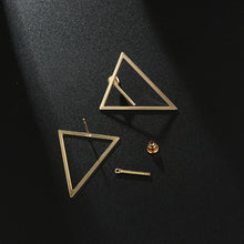 Load image into Gallery viewer, Earrings Fashion Simple Stud Earrings Personality Trend After The Triangle Earrings Wholesale Selling Women's Earrings
