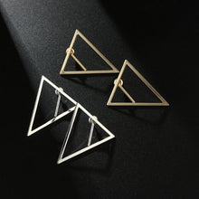 Load image into Gallery viewer, Earrings Fashion Simple Stud Earrings Personality Trend After The Triangle Earrings Wholesale Selling Women's Earrings

