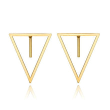 Load image into Gallery viewer, Earrings Fashion Simple Stud Earrings Personality Trend After The Triangle Earrings Wholesale Selling Women's Earrings
