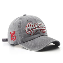 Load image into Gallery viewer, New Fashion Baseball Cap for Women Men Cotton Soft Top Hats Embroidery Letter ALWAYS Summer Sun Caps Casual Snapback Hat Unisex
