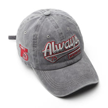 Load image into Gallery viewer, New Fashion Baseball Cap for Women Men Cotton Soft Top Hats Embroidery Letter ALWAYS Summer Sun Caps Casual Snapback Hat Unisex
