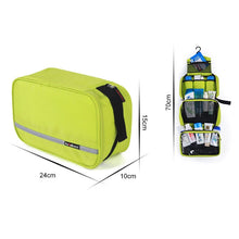 Load image into Gallery viewer, Hanging Toiletry Bag Travel Toiletry Wash Organizer Kit for Men Women Cosmetics Make Up Sturdy Hanging Hook Shower Bags
