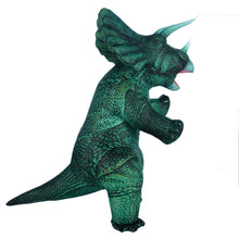 Load image into Gallery viewer, Inflatable Dino T-Rex Spinosaurus Pterosaur Triceratops Adult Velociraptor Costume Mascot Cosplay Halloween Women Man Kid
