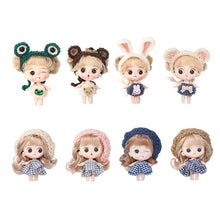 Load image into Gallery viewer, New Kawaii 1/12 Baby Pocket Doll 10cm Ob11 Dolls With Clothes Outfit Dress Surprise Bjd Dolls Figure Action Toys For Girls Gifts

